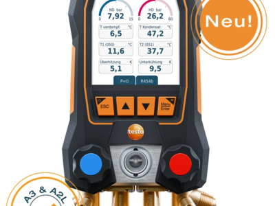 TESTO 558S SMART Slimme digitale manifold A2L A3  0564 5581