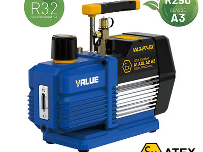 VALUE VA3-P7-EX ATEX 198L minute 15 MICRON R290 R600 A2L A3